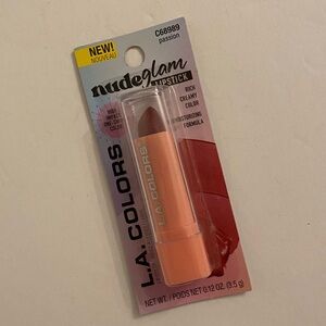 LA Colors Rare Nude Glam Lipstick High Impact Color Passion C68989 New Sealed
